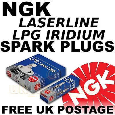 4x NGK LASERLINE LPG SPARK PLUGS For Ford FOCUS I 1.8 Lt ZETEC-E 98-->05 No. LPG • £90.56